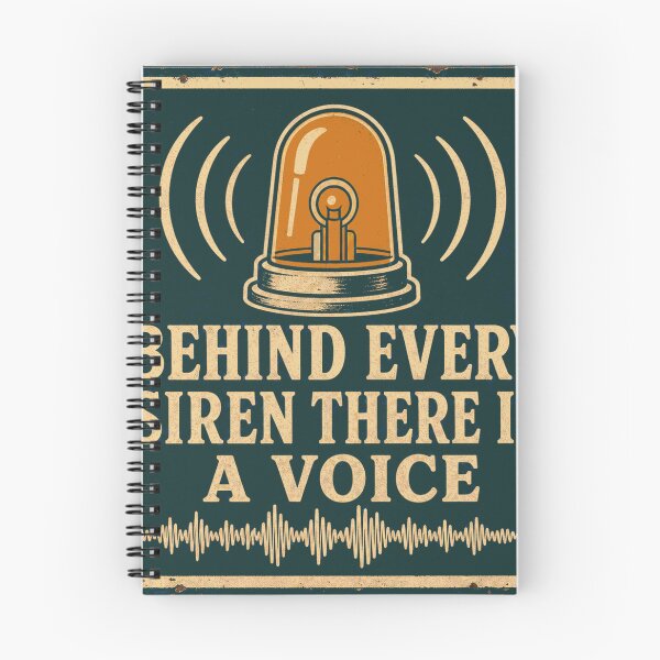 Item preview, Behind Every Siren There Is A Voice Dispatcher designed and sold by BoosterShop.