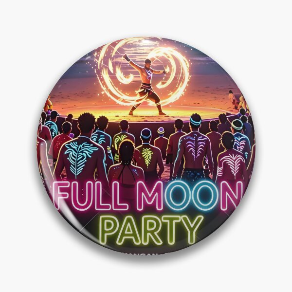 Item preview, Full Moon Party – Koh Phangan Thailand | Neon Tropical Beach Festival designed and sold by Spirit of Siam.