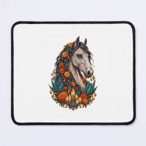 Item preview, Día de los Muertos Pet Memorial Floral Animal Art designed and sold by AMICO77.