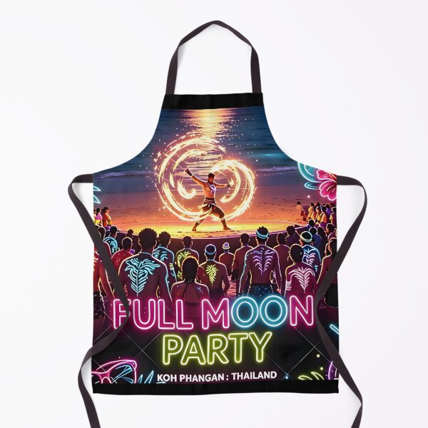 Item preview, Full Moon Party – Koh Phangan Thailand | Neon Tropical Beach Festival designed and sold by Spirit of Siam.