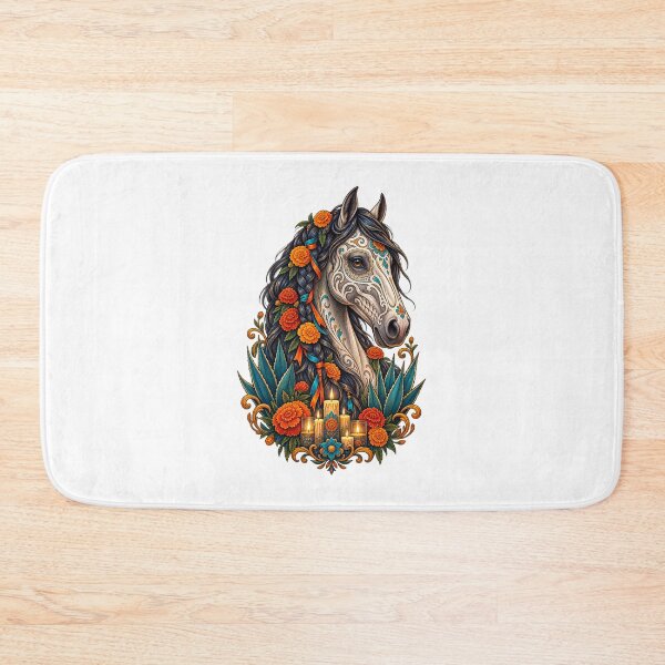Item preview, Día de los Muertos Pet Memorial Floral Animal Art designed and sold by AMICO77.