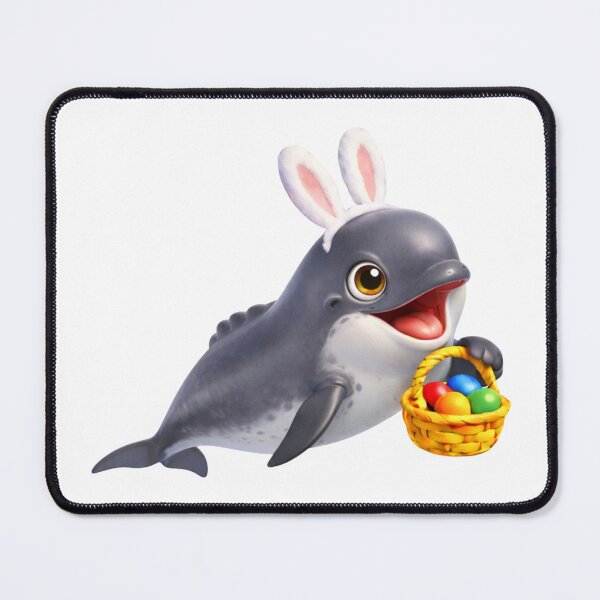 Item preview, Dwarf Sperm Whale Easter Bunny designed and sold by Sillytoe.