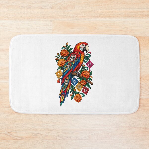Item preview, Día de los Muertos Pet Memorial Floral Animal Art designed and sold by AMICO77.