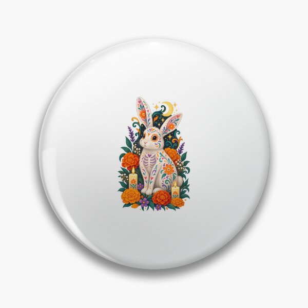 Item preview, Día de los Muertos Pet Memorial Floral Animal Art designed and sold by AMICO77.