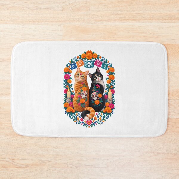 Item preview, Día de los Muertos Pet Memorial Floral Animal Art designed and sold by AMICO77.
