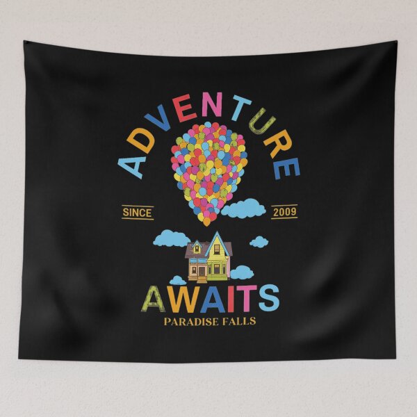 Item preview, Adventure Awaits Paradise Falls Inspired Tee designed and sold by Schromen20.