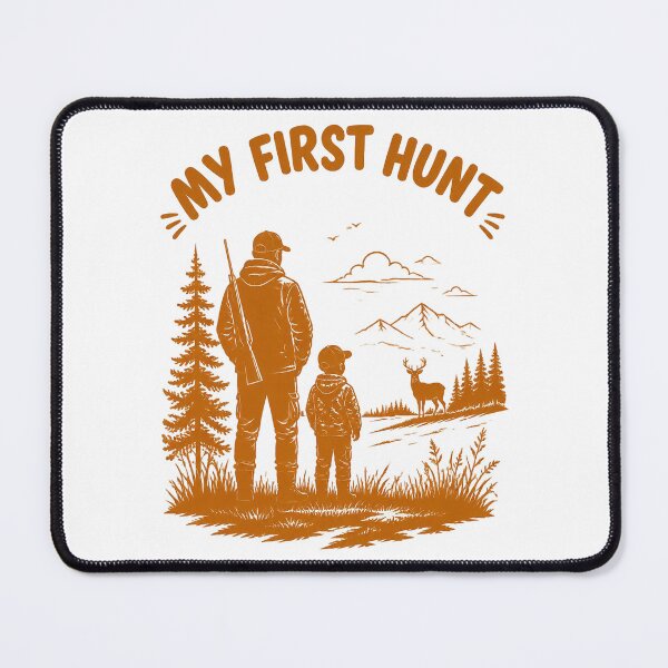 Item preview, My First Hunt Kids Hunting Gift Father Son Memory Shirt designed and sold by Mahilis.
