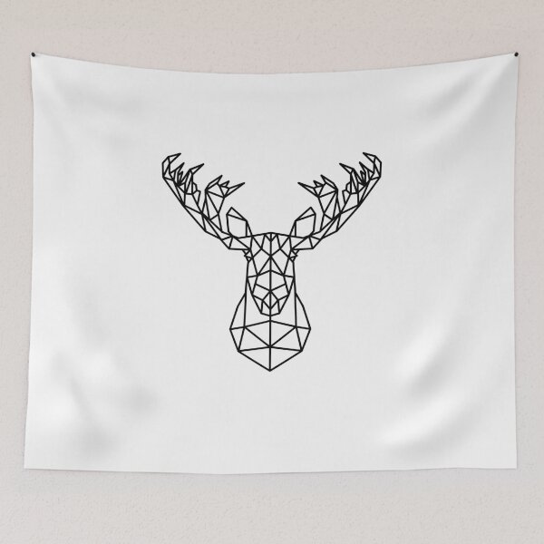 Item preview, Moose head, Deer head, Hirschkopf, Głowa jelenia designed and sold by Marcin Adrian.