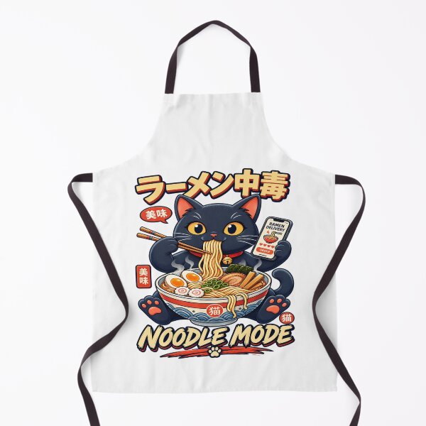 Item preview, Noodle Mode – Funny Ramen Cat Japanese Food Lover designed and sold by MAJCO-ART.