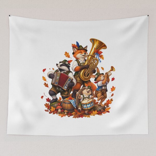 Item preview, Bavarian Autumn Festival Folk Art Collection designed and sold by AMICO77.