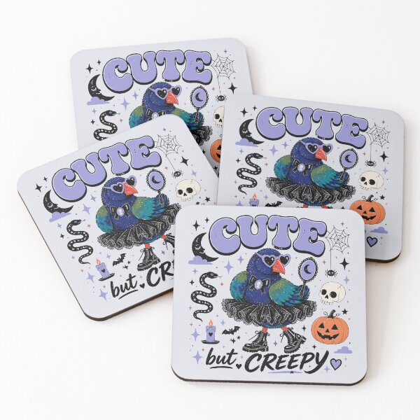 Item preview, Cute But Creepy Takahē Halloween Goth Design designed and sold by MvuuStudio.