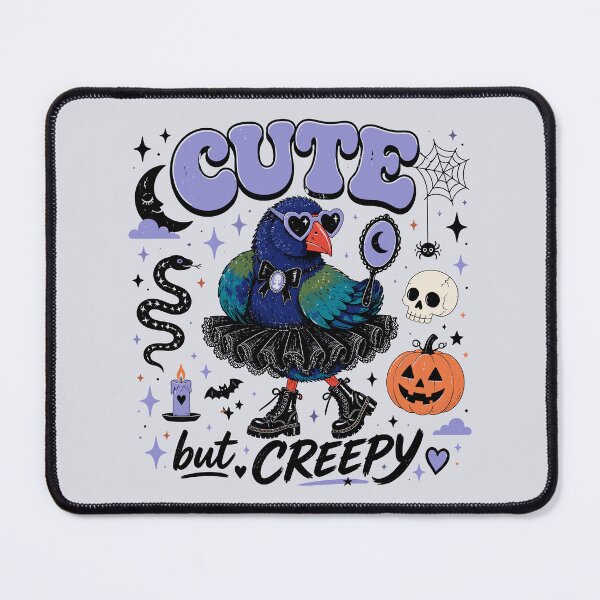 Item preview, Cute But Creepy Takahē Halloween Goth Design designed and sold by MvuuStudio.
