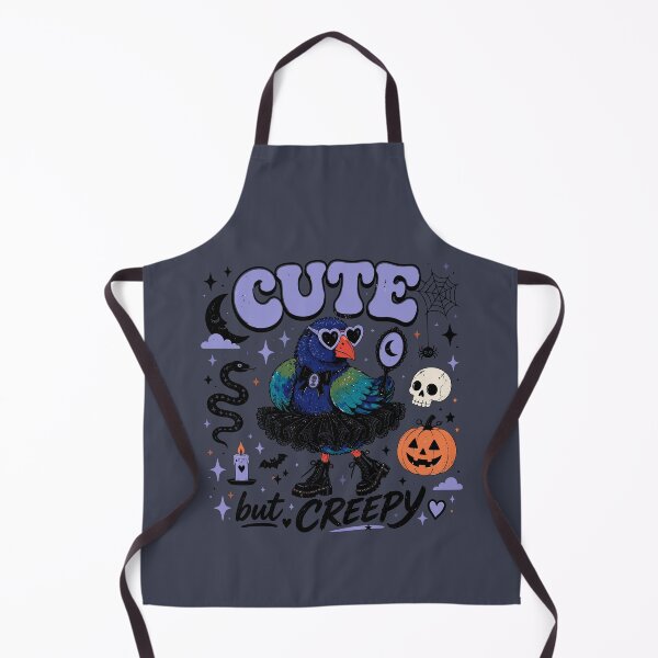 Item preview, Cute But Creepy Takahē Halloween Goth Design designed and sold by MvuuStudio.