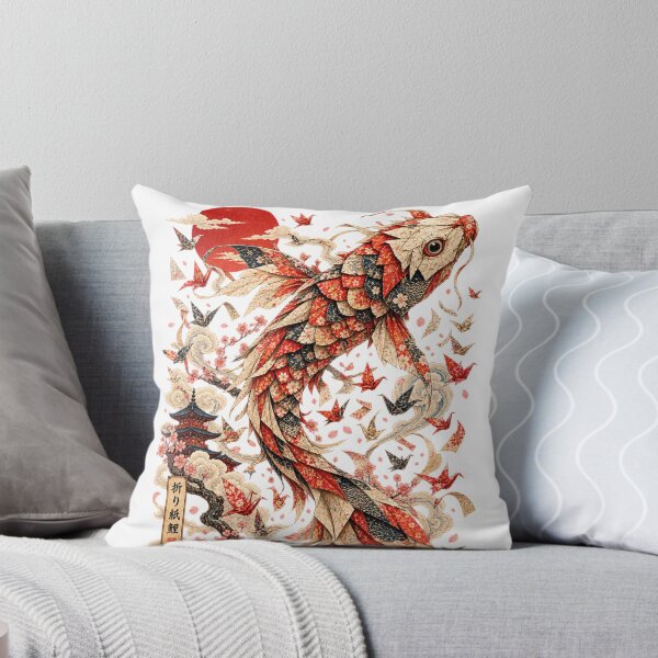 Item preview, The Paper Koi – Origami japonés y arte de fantasía Ukiyo-e designed and sold by Substance_life.