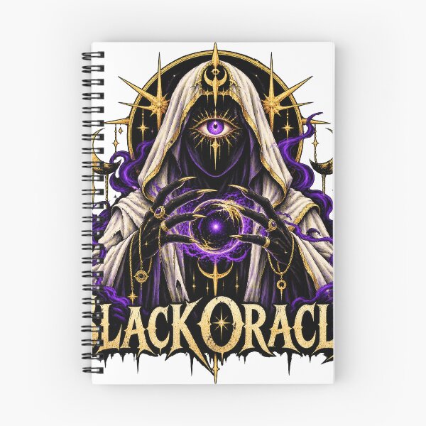 Item preview,  Black Oracle Hooded Seer Graphic designed and sold by S06PMarketing.