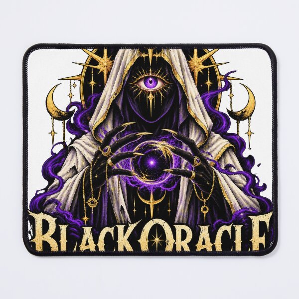 Item preview,  Black Oracle Hooded Seer Graphic designed and sold by S06PMarketing.
