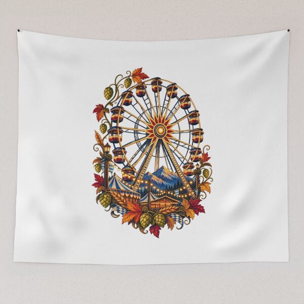 Item preview, Bavarian Autumn Festival Folk Art Collection designed and sold by AMICO77.