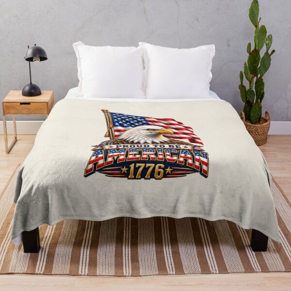 Item preview, Proud to Be American – Patriotic Eagle 1776 designed and sold by HO•Designs.