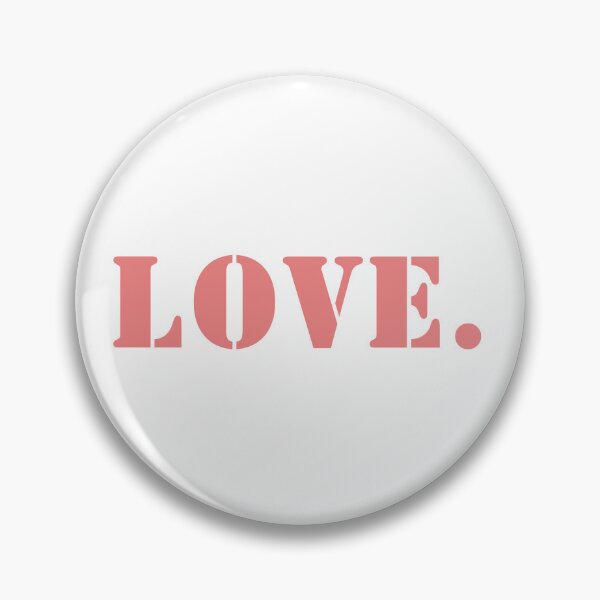 Item preview, Love Pink Minimalist Aesthetic Bold Typography designed and sold by HYPNK.