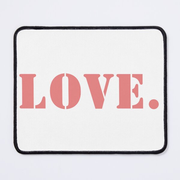 Item preview, Love Pink Minimalist Aesthetic Bold Typography designed and sold by HYPNK.