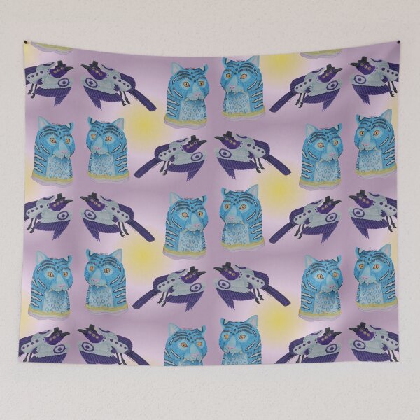 Item preview, Derpy tiger and Sussie magpie college designed and sold by WolfRaven Creations.