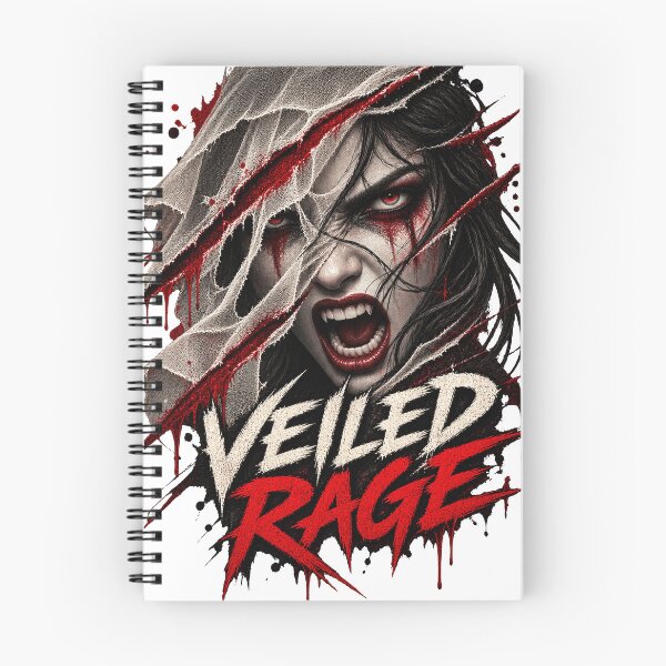 Item preview, Veiled Rage Intense Grunge Portrait designed and sold by S06PMarketing.