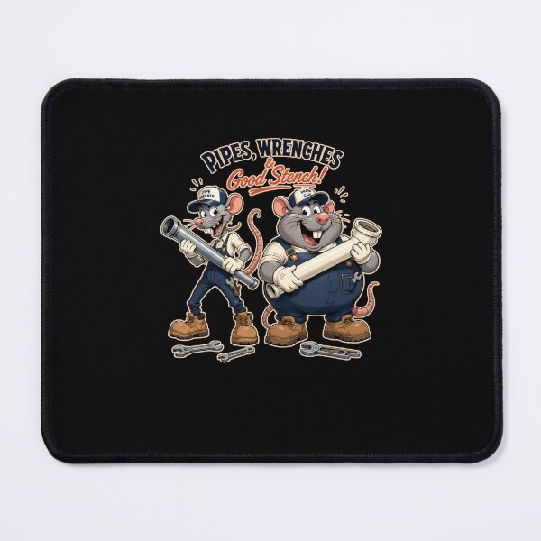Item preview, Pipes Wrenches and Good Stench Funny Plumber designed and sold by BigfeetLittlepaws.