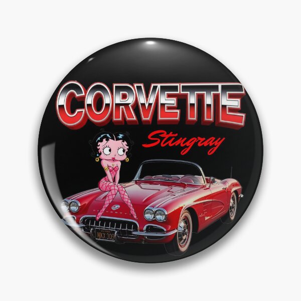 Item preview, CORVETTE STINGRAY - BETTY BOOP designed and sold by BabaSoti.