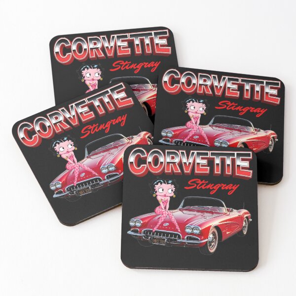 Item preview, CORVETTE STINGRAY - BETTY BOOP designed and sold by BabaSoti.