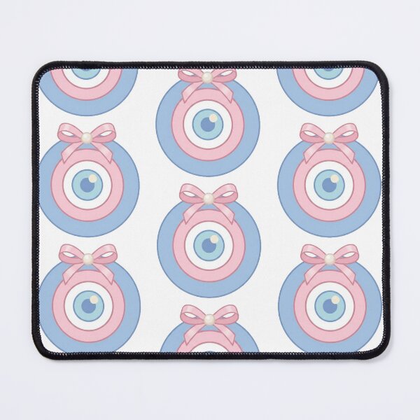 Item preview, Coquette Turkish Eye - Pink Amulet with Ribbon designed and sold by conamor-bymel.