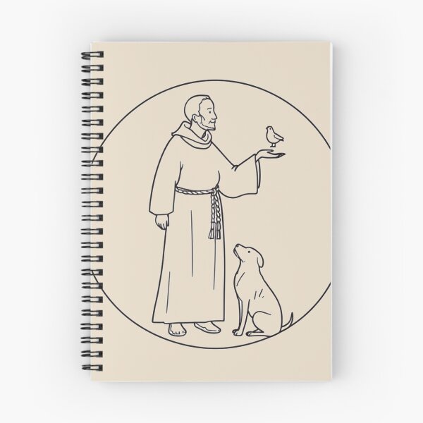 Item preview, St. Francis Blessing of the Pets designed and sold by cybercanvasmuse.