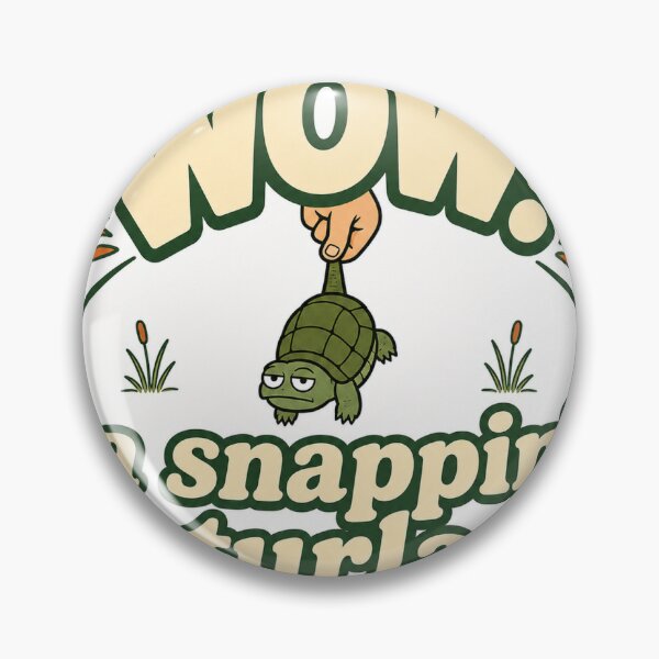 Item preview, Wow! A Snappin’ Turla Meme designed and sold by SwagCraftsCo.