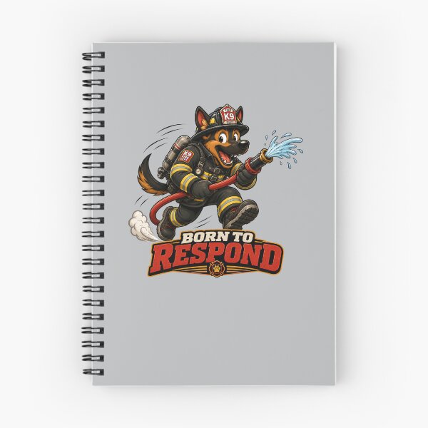 Item preview, Born To Respond German Shepherd Firefighter designed and sold by BigfeetLittlepaws.