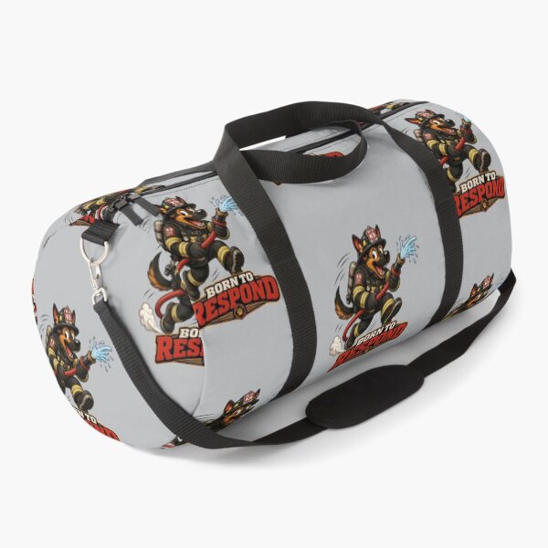 Item preview, Born To Respond German Shepherd Firefighter designed and sold by BigfeetLittlepaws.