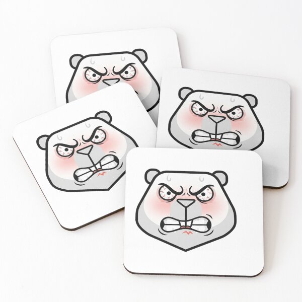 Item preview, Fierce Monochrome Beaver designed and sold by funspms.