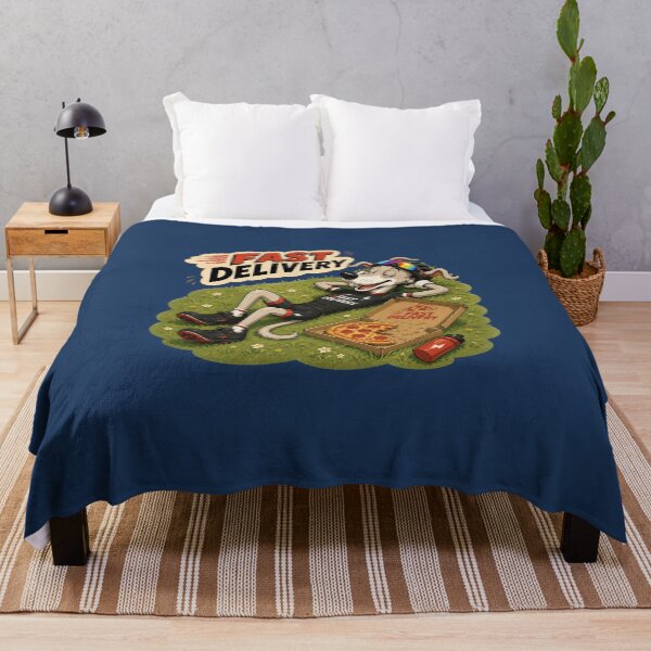 Item preview, Fast Delivery Funny Delivery Rider Pizza Break designed and sold by BigfeetLittlepaws.