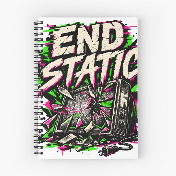 Item preview, End Static Broken Television Graphic designed and sold by S06PMarketing.