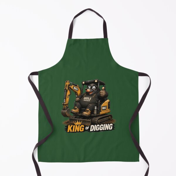 Item preview, King of Digging Excavator Operator Funny Mole designed and sold by BigfeetLittlepaws.