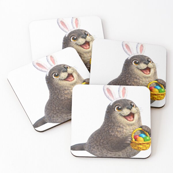Item preview, Fur Seal Easter Bunny designed and sold by Sillytoe.