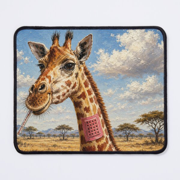 Item preview, My giraffe want to say to you get well soon designed and sold by Jonsmartdesigns.