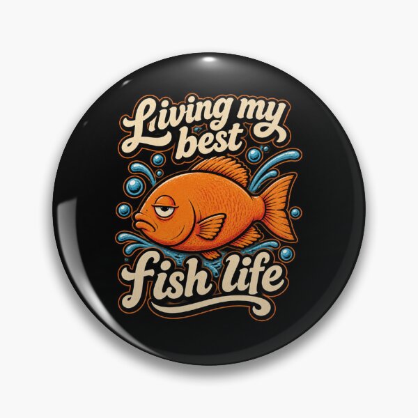 Item preview, Living my best Fish life designed and sold by Konvero.