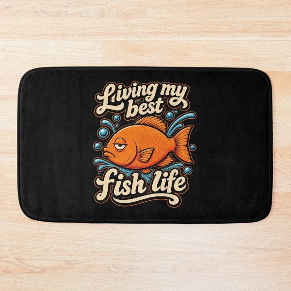 Item preview, Living my best Fish life designed and sold by Konvero.