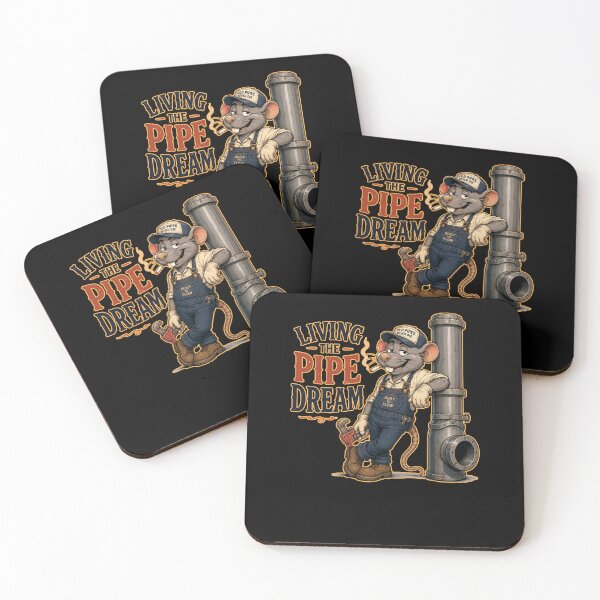Item preview, Living The Pipe Dream Funny Plumber designed and sold by BigfeetLittlepaws.