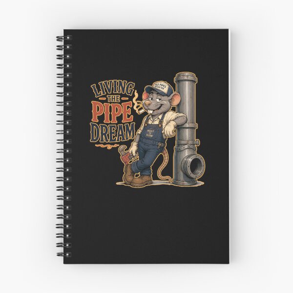 Item preview, Living The Pipe Dream Funny Plumber designed and sold by BigfeetLittlepaws.
