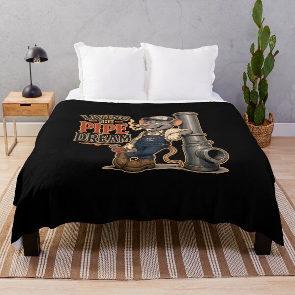 Item preview, Living The Pipe Dream Funny Plumber designed and sold by BigfeetLittlepaws.