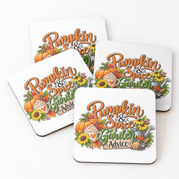Item preview, Pumpkin Spice & Garden Advice version 2 designed and sold by Julie Leisure Gardening.