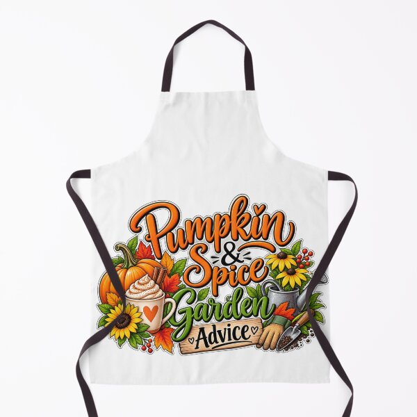 Item preview, Pumpkin Spice & Garden Advice version 2 designed and sold by Julie Leisure Gardening.