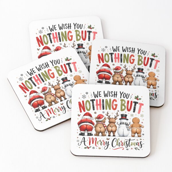 Item preview, We Wish You Nothing Butt a Merry Christmas designed and sold by aponwao.