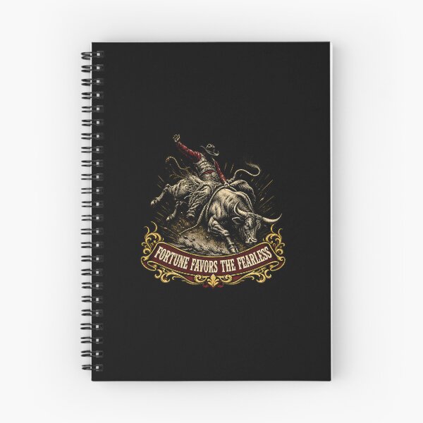 Item preview, Fortune Favors The Fearless Bull Rider designed and sold by -DEEWOLF-.