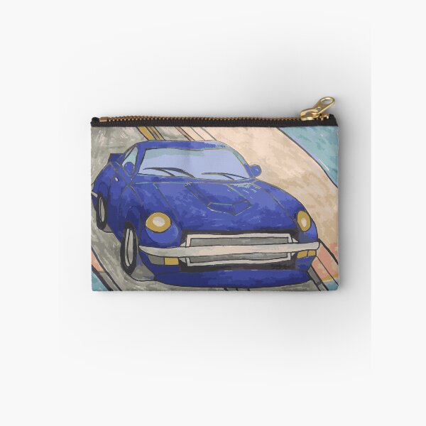 Item preview, Blue Sports Car Driving On Curve designed and sold by Racerapex.